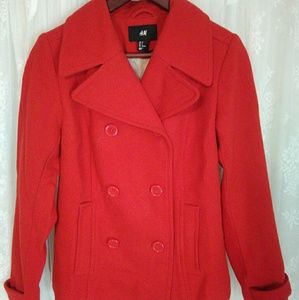 H&M Wool blend Pea coat